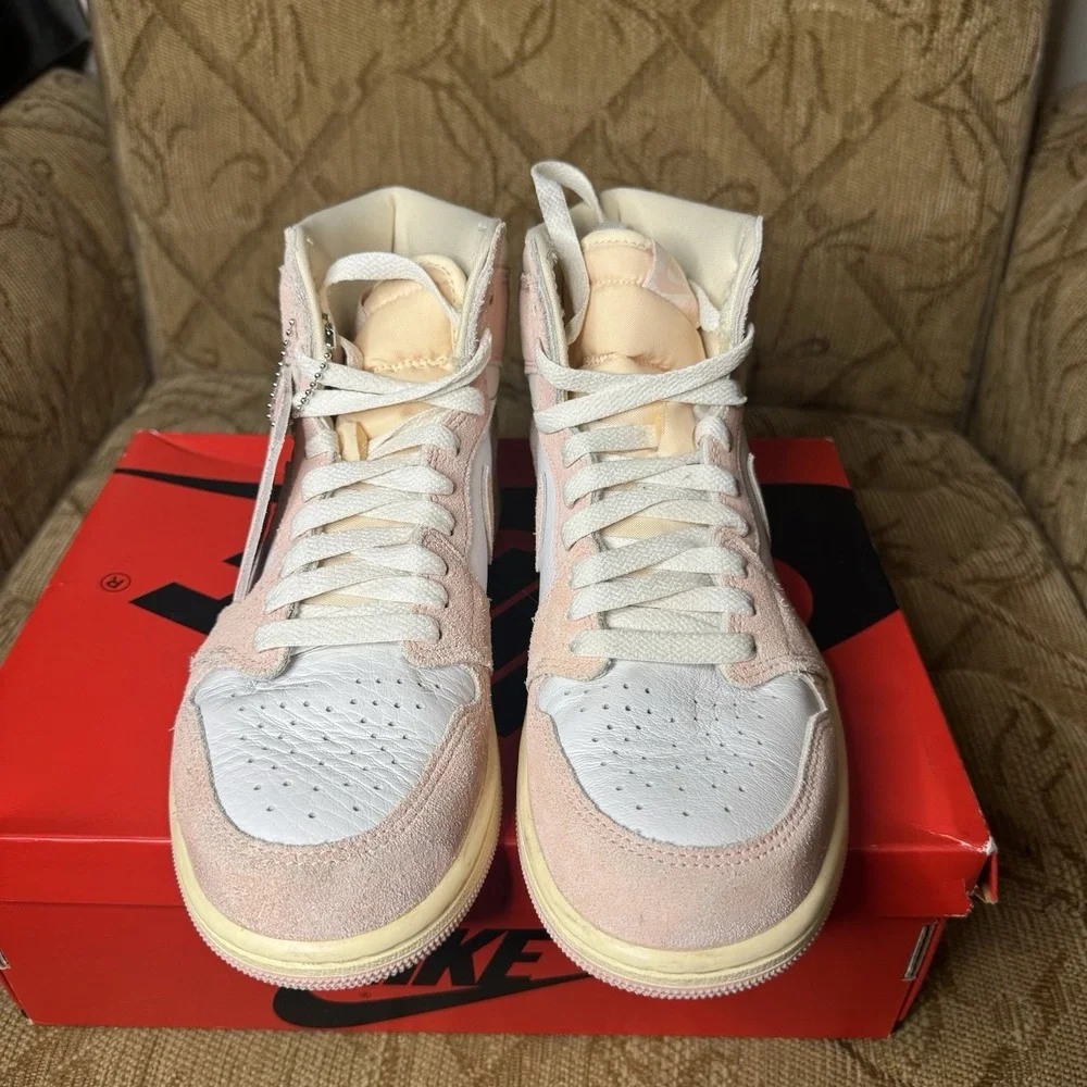 Nike Air Jordan 1 Retro Hi High Washed Pink FN5215-161 Women‎ Size 8